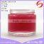 white cream cosmetic glass bottle