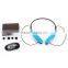 HBS-800 Sports Stereo Bluetooth Headphone Wireless Headphones Blue and Black