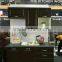 High glossy PVC kitchen cabinet