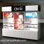 commercial outdoor shoes/jewelry/cosmetics display showcase for sale