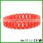 HOT sale silicone weave bracelet Promotion gift