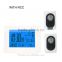 Radio controlled clock wireless RF RCC Weather Station Clock WIFI thermo hygrometer with two sensors