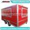Large Space Mobile Fast Food Kiosk, Hot Dog Grill Kiosk For Sale