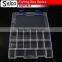 SWH0503 Transparent plastic fishing tackle box