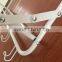 Over the Door 5 Hook Rack - collapsible Hanger and rack for Hanging Your Clothes,coat,towel