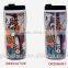 Promotional Double wall tumbler plastic sublimation mug