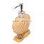 Summer beach style resin sea shell bathroom set accessories