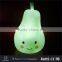 Personalised cartoon pear shape battery LED night light lamp for kids