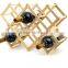 Hot sale natural-coloured make wood wine rack for sale