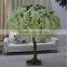 SJ201710039 China manufacturer artificial white table pudding flower blossom tree for wedding