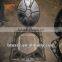 black bitumen coated iron casting manhole cover D400