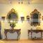 Classic French Antique Living Room Furniture Console With Mirror