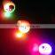 Halloween customized novelty flashing soft led light plastic ring