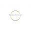 Butt Welded Steel wire rings ID 2.5 inch, High quality bright color metal O ring for handbag round ring