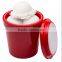 custom 1-pint Insulated Ice Cream Container - red