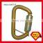 ANSI-2407TLP Certified Steel Optinal Captive Eye ANSI Carabiner
