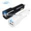 Universal car usb charger, mini electric car phone dual usb car charger