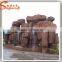 Factory design large outdoor artificial fiberglass decoration waterfall rocks for gardens