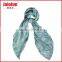 Cheap factory price silk screening custom chiffon scarf