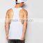White Screen Printed Muscle Tank Top Wholesale