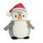Custom plush penguin/singing plush christmas penguin/plush penguin
