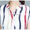 Maxnegio latest designs digital print chiffon ladies casual dress