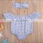 Summer Soft Infant Clothing Baby Girl Cotton Romper Toddler Floral Patterns Vintage Boutique Bodysuit
