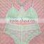 China Underwear Manufacturer Nice Full Lace Bra Penty Women Sexy Open Lingerie
