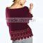 Fashion Women Lace Crochet Loose Tops 3/4 Sleeve Newest Shirt Kimono Casual Blouse For Wholesale 2017