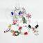 Cheap Wholesale Bar Accessories Table Decorations Christmas Wine Glass Charms Rings With Box