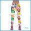 Girls candy colors printed selling bulk leggings