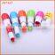 Smiling Face Pill Shaped Cute Carton Favor Retractable Ball Pen