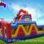 Giant inflatable combo slide with obstacle for kid