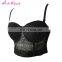 Paypal Accept black sequins adjustable straps underwear women stylish sexy new style bra