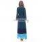 New latest design wholesale plus size long muslim dress cheap fashion islamic clothing mix color cardigan abaya
