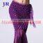 Crochet fringe tassel belly dance hip scarf Y-2011#