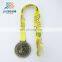 Custom Metal Crafts Production Zinc Alloy Award Metal Souvenir Medal With Ribbon