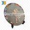 Custom cheap metal embossing commemorative metal souvenir plate