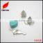 Factory supply colorful heart padlock and clasps for notebook