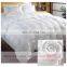 White Elegant Cotton Down Quilt Feather Quilt Duvet