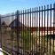 Residential spear tubular steel fluer fence