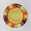 wholesale custom cheap restaurant bulk ceramic printed dinner plate