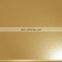 Ti Gold Hairline Finish Plate Stainless Steel Color Plate