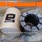HQ HQ3 impregnated diamond core drill bits, exploration drilling bit, rock coring, geotechnical drilling bits