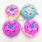 Wholesale Doughnut Silicon Jelly Coin Wallet Cake Donuts Silicon Coin Purse