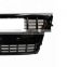 Black Frame Front Bumper Grill Radiator Grille 2009-12 For Audi A4 B8 S4 Style