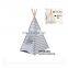 Five Sticks Soft Pop Up Tribe Comfortable Pet Teepee Dog Tent Cat Tent