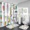 i@home eco friendly animals print alpaca digital custom cartoon bathroom shower curtain cactus