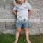 Wholesale fashion knitted kids 2020 sweater shorts Knitted Boys short