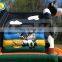 cow air bouncer jump paypal inflatable moonwalk Trampoline jumper for children